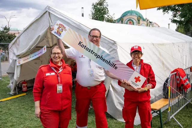 Das erste Familienfest des Wiener Roten Kreuzes im Prater war ein voller Erfolg. | Foto: Valentina Marinelić/MeinBezirk