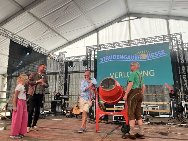 Die Glücksengerl im Einsatz. | Foto: Strudengauer Messe