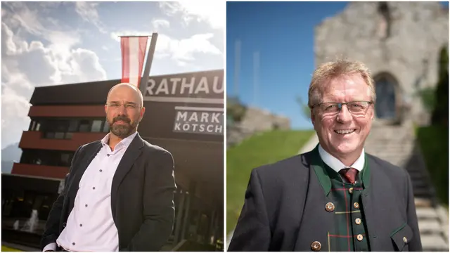 Bürgermeister Zoppoth und Antolitsch über das neue Informationsfreiheitsgesetz. | Foto: Fotocollage: SPÖ,ÖVP