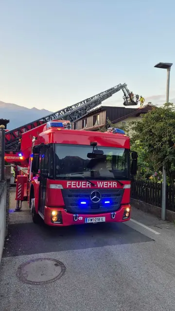 Brand in Thaur  | Foto: Zoom Tirol