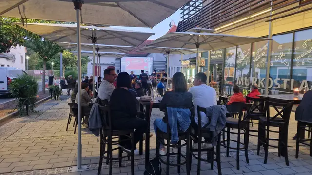 Das MeinBezirk-Sommerkino machte auch in der Stadtgemeinde Mureck Halt. | Foto: MeinBezirk/Melanie Pfeifer