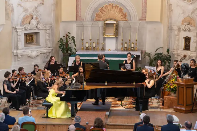 Klassik vom Feinsten wurde beim Chopin-Festival in der Kartause Gaming geboten. | Foto: Sebastian Kokon/Chopin-Festival Kartause Gaming