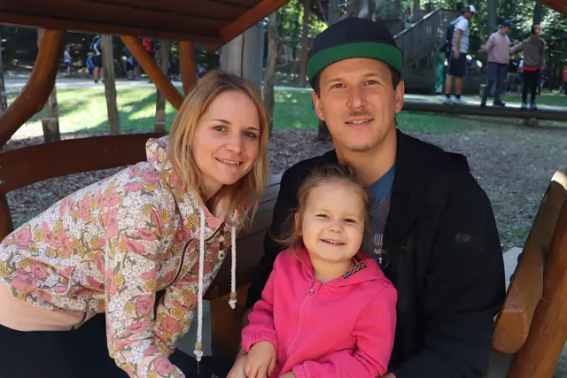 Steffi Eberhardt mit Clara und Martin Rössler (v.l.) | Foto: Christopher Polesnig