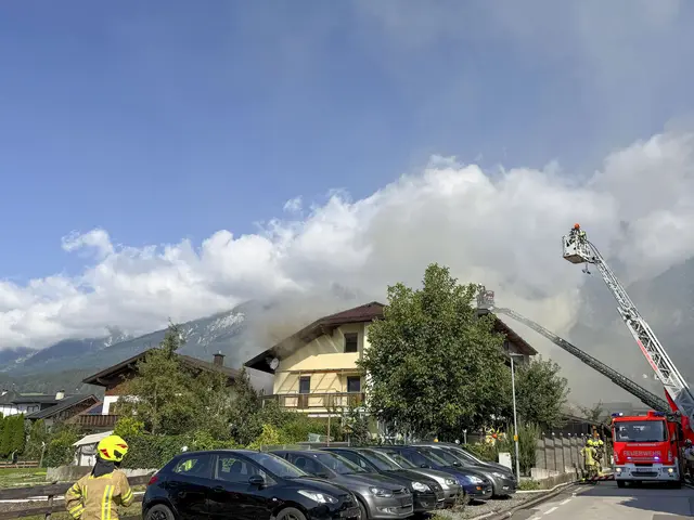 Brand in Thaur  | Foto: Zeitungsfoto.at