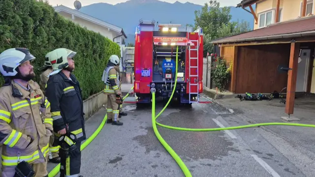 Brand in Thaur  | Foto: Zoom Tirol