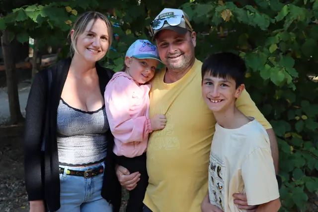 Gerlinde, Mario, Pia und Marius Schaunig (v.l.) | Foto: Christopher Polesnig