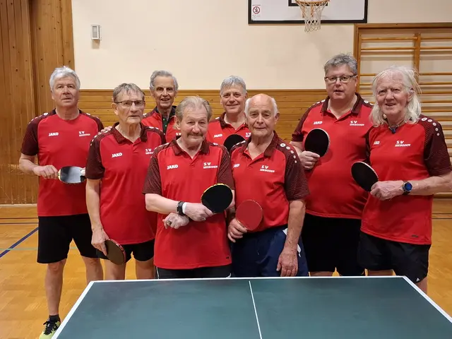 Die Tischtennismannschaften des SV Seeboden | Foto: Privat