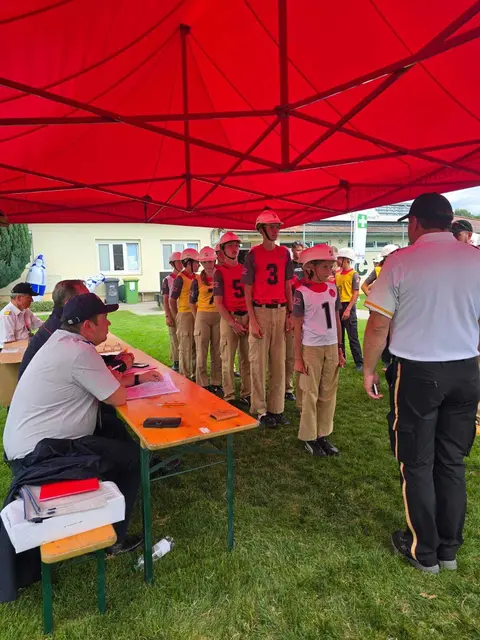 Die Feuerwehrjugend Tamsweg war beim 25. Bundesfeuerwehrjugend-Leistungsbewerb in Weiz, vom 21. bis 24. August 2025, vertreten. | Foto: Freiwillige Feuerwehr Tamsweg