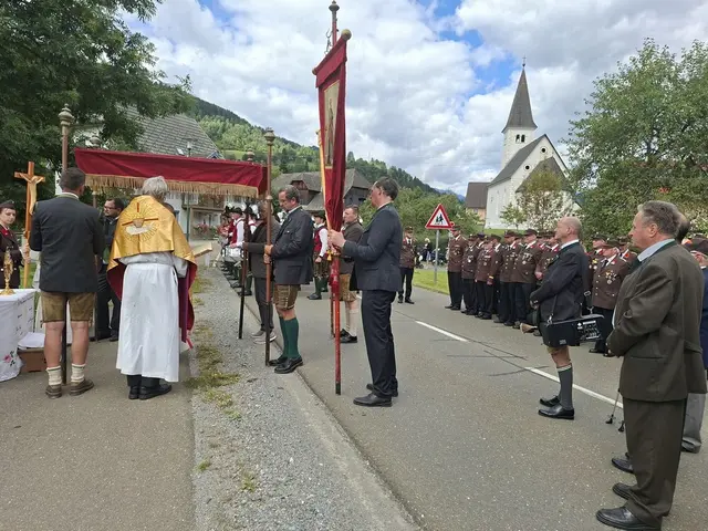 Prozession in Althofen zum Bartholomäusfest. | Foto: Anita Galler