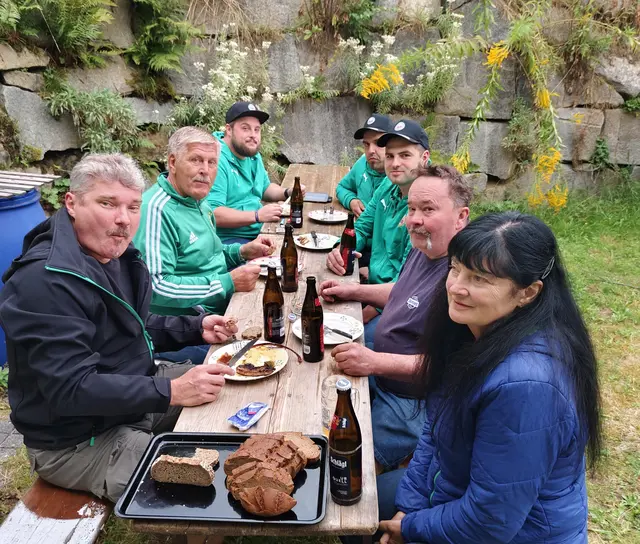 Es gab Schopf und Schweinskotelett. | Foto: Club Rapid Mühlviertel West