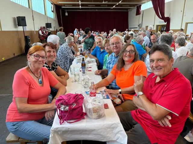 Gemeinsam wurde in der Festhalle Urscha das Sommerfest gefeiert | Foto: Pensionistenverband Gleisdorf