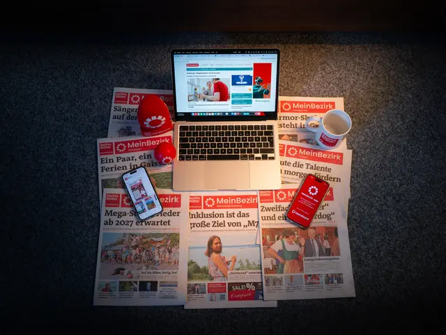 (Symbolbild) Von den BezirksBlättern zu MeinBezirk: 25 Jahre RegionalMedien Salzburg. Im Jahr 2000 erschienen zum ersten Mal die BezirksBlätter Salzburg. 25 Jahre später sind daraus die RegionalMedien Salzburg - MeinBezirk Salzburg – geworden. Ein modernes, vernetztes Medienhaus, das Woche für Woche gedruckt und täglich online Menschen in Stadt und Land Salzburg informiert, verbindet und bewegt. | Foto: MeinBezirk Salzburg/Samir Ikhlef/Volkan Saracoglu