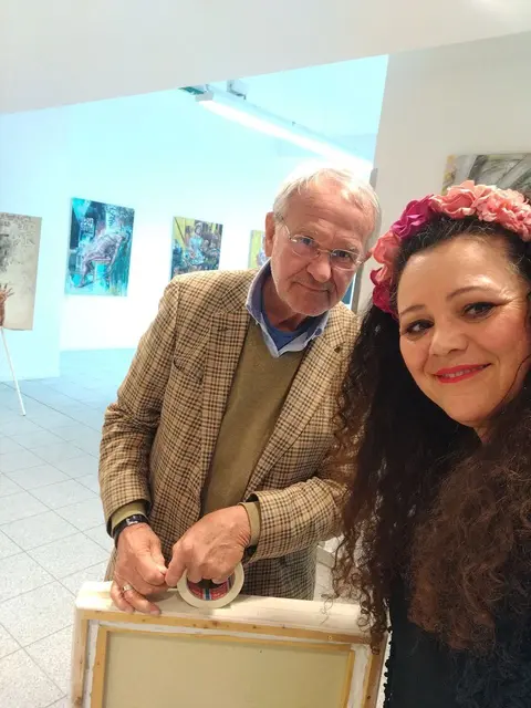 Christoph Feichtinger und Manuela Dumendzic auf Spurensuche | Foto: Kunst.Galerie.Waldviertel