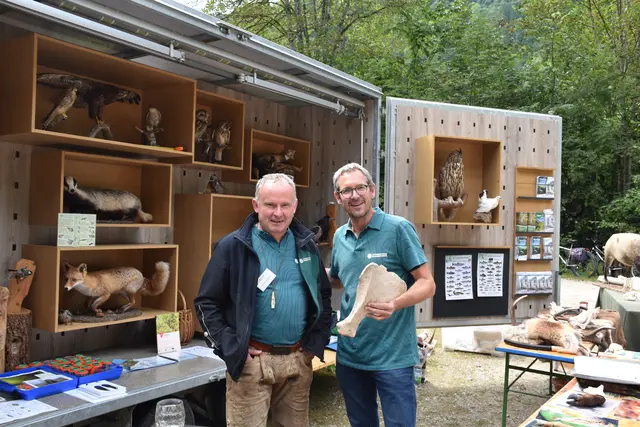 Das WILD.LIVE Mobil der Bundesforste war ein besonderes Highlight. | Foto: ÖBf