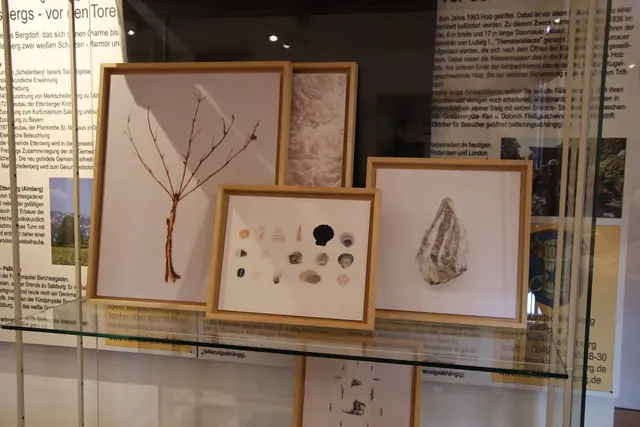 Auch Material aus der Gegend wurde ins Werk aufgenommen.