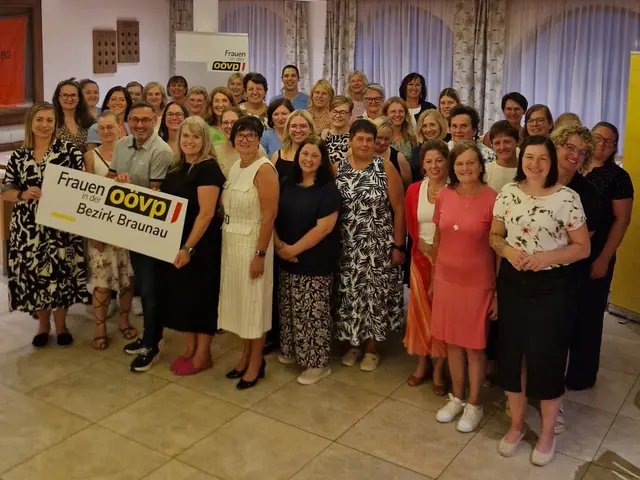 Der erste Club der Gemeinderätinnen in Tarsdorf. | Foto: OÖVP Braunau