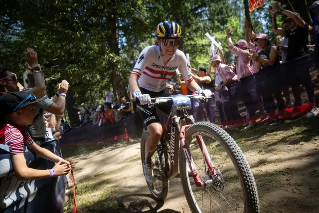 In Les Gets kämpft Heeressportlerin Laura Stigger am Wochenende wieder um Top-Platzierungen im Weltcup. | Foto: Michal Cerveny