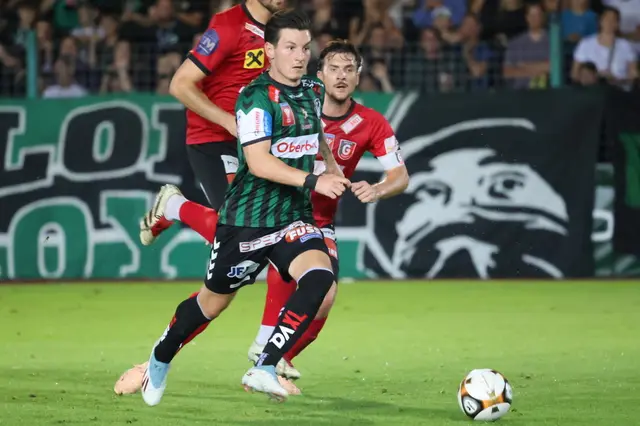 Mark Grosse erzielte in der 12. Spielminute das Goldtor zum 1:0 für den Bundesligisten.  | Foto: Reinhard Schröckelsberger/SV Ried