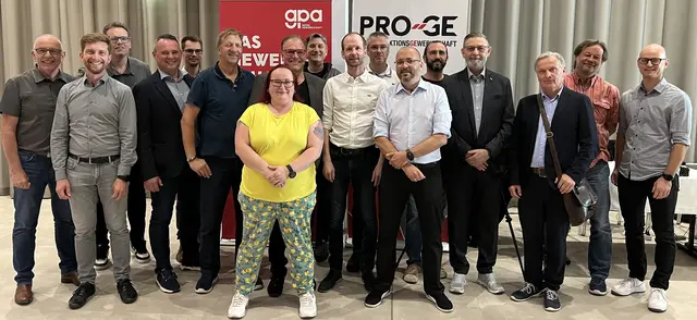 Oberösterreich war mit einer starken Delegation vertreten | Foto: Bildrechte GPA Oberösterreich