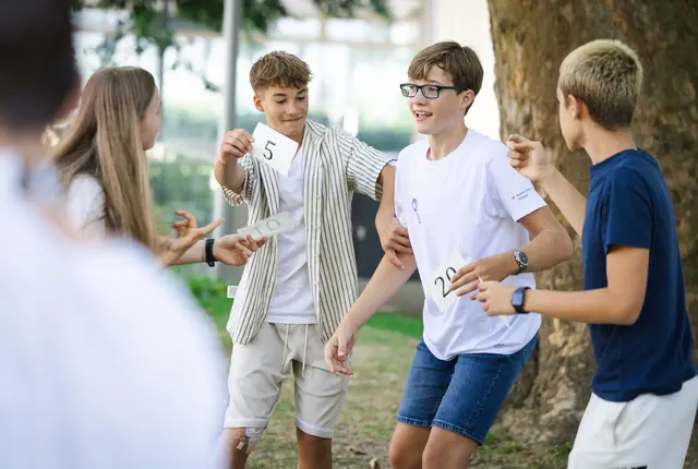 Spaß mit Zahlen für junge Talente aus ganz Österreich auf dem ISTA Campus: Heuer erstmals bei der Vifzack Academy angeboten wurde ein Math Bootcamp. | Foto: ISTA/Anna Stöcher