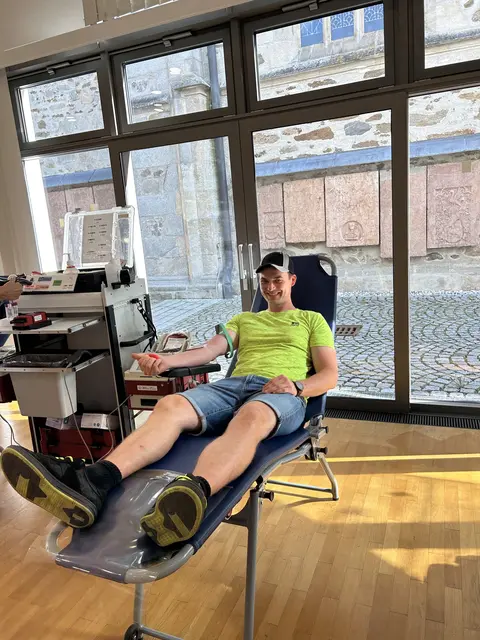 Viele Mitglieder der Landjugenden aus der Region ließen sich anzapfen. | Foto: LJ Bezirk Eferding