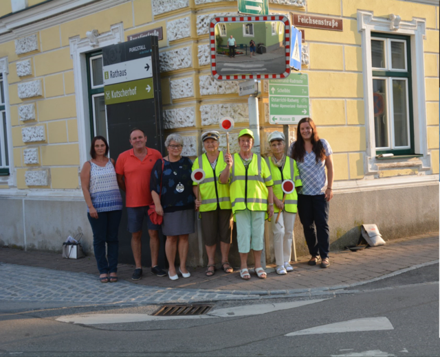 Purgstalls "gelbe Engel" machen den Schulweg sicherer. | Foto: Roland Mayr/MeinBezirk Scheibbs