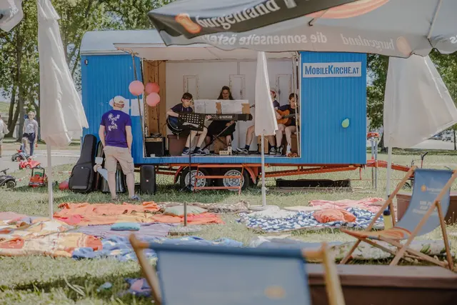Ehemalige Konfirmanden gestalteten einen Jugendgottesdienst in Gols. | Foto: Pfarramt Gemeindeverband Nordburgenland