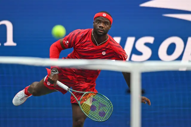Tiafoe gewann am Abend in der ersten Runde des US Open in New York. | Foto: ANGELA WEISS / AFP / picturedesk.com