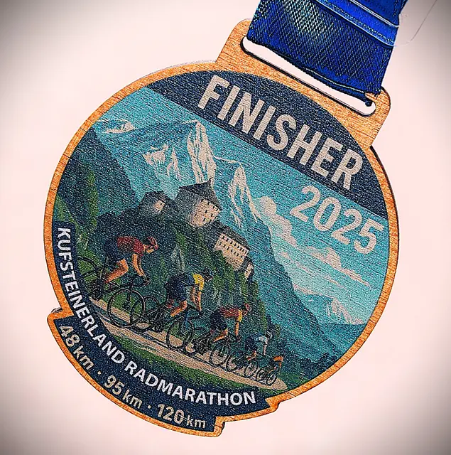 Kufsteinerland Radmarathon "Finisher - Erinnerung 2025" | Foto: © Friedl Schwaighofer