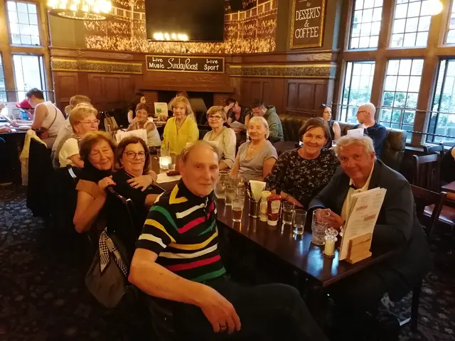 Ein kühles Pint durfte im Pub nicht fehlen. | Foto: PVÖ Eisenstadt