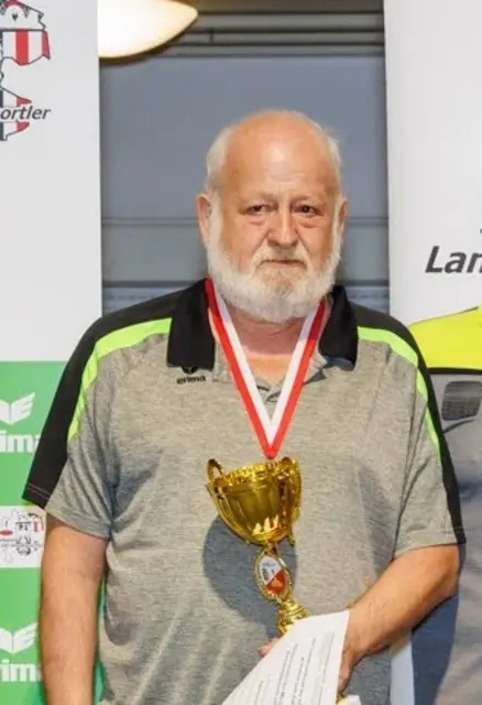 2.Platz Rudolf Bauer , Askö Schwertberg