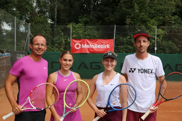 175 Doppelpaarungen traten bei einem der größten Hobby-Tennisturniere Oberösterreichs gegeneinander an.