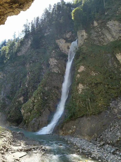 Der Wasserfall am Ende der begehbaren Klamm  | Foto: H.Bachinger