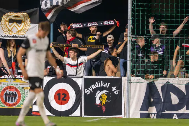 Enttäuschung bei den Voitsberger, Jubel bei den Admira-Fans. | Foto: GEPA-Pictures
