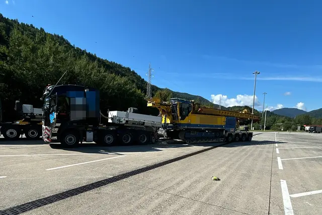Bild von Sondertransport. | Foto: Polizei Kärnten