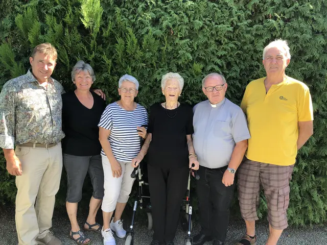 Angela Groschedl feierte ihren 97. Geburtstag. | Foto: Gemeinde Deutsch Schützen-Eisenberg