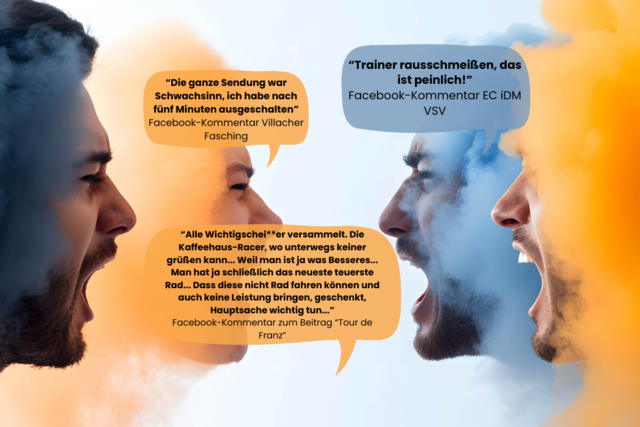 Hasskommentare im Netz sind nicht nur verletzend, sondern auch strafbar. | Foto: stock.adobe/Slowlifetrader (KI-generiert)