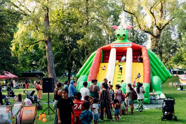 Bewegung, Kreativität und Musik bei den Action Days im Lehener Park | Foto: Stadt Salzburg/Martin&amp;Klein