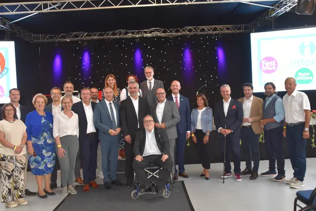 Die Inform Oberwart wurde am Mittwoch mit zahlreichen Ehrengästen eröffnet. | Foto: Michael Strini