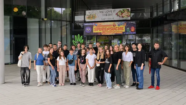 Erholung vom Krieg in der Heimat: Jugendliche aus der Ukraine waren auf Urlaub in Oberösterreich und durften das Welios und das Medienkulturhaus in Wels besuchen. | Foto: Volkshilfe