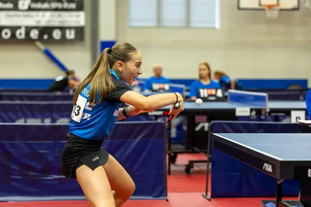 Sophia Pichler kletterte beim europäischen Youth Turnier im lettischen Riga aufs oberste Podest.  | Foto: ETTU