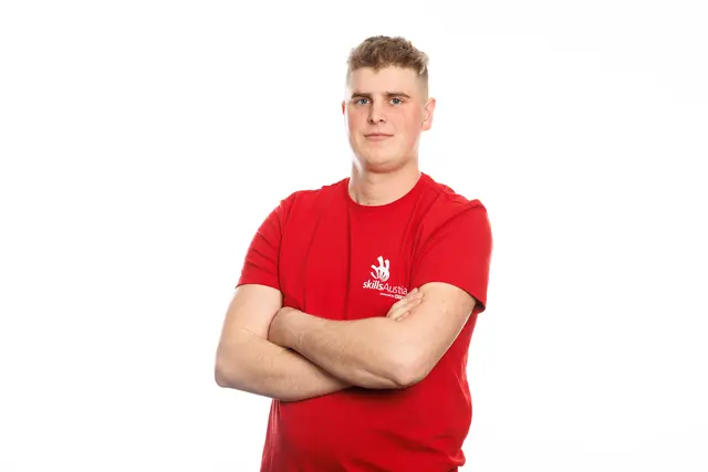 Stefan Lanzl aus Leutschach will Gold holen. | Foto: SkillsAustria/Wieser