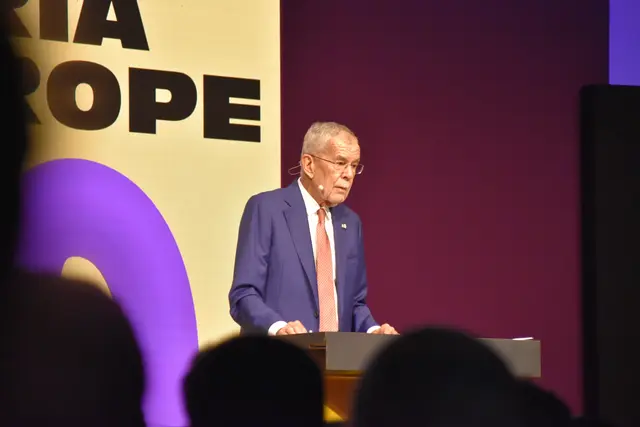 "Wir müssen handeln, bevor es zu spät ist", so Bundespräsident Alexander Van der Bellen.  | Foto: Barbara Fluckinger