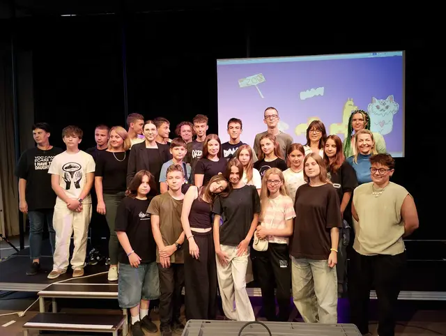 Erholung vom Krieg in der Heimat: Jugendliche aus der Ukraine waren auf Urlaub in Oberösterreich und durften das Welios und das Medienkulturhaus in Wels besuchen. | Foto: Volkshilfe