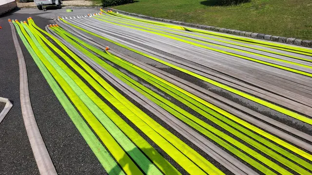Nach dem Pumpen kam das große Trocknen. | Foto: BFKDO Korneuburg