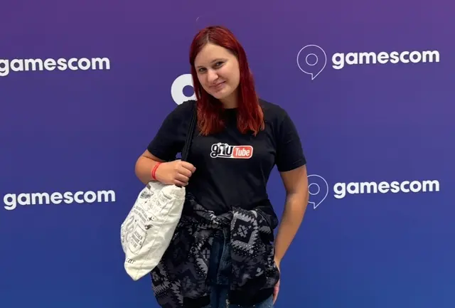 Redakteurin Leonie Herrmann bei der diesjährigen Gamescom in Köln. | Foto: LMN Videography