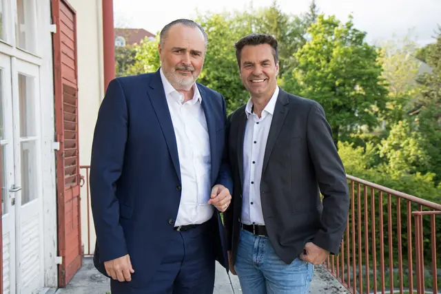 Zufrieden mit der Entwicklung des burgenländischen Tourismus: Landeshauptmann und Tourismusreferent Hans Peter Doskozil (l.) sowie Burgenland Tourismus-Geschäftsführer Didi Tunkel | Foto: Landesmedienservice Burgenland