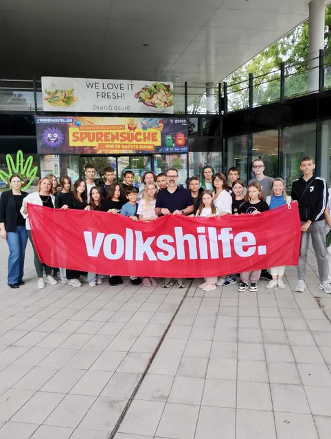 Erholung vom Krieg in der Heimat: Jugendliche aus der Ukraine waren auf Urlaub in Oberösterreich und durften das Welios und das Medienkulturhaus in Wels besuchen. | Foto: Volkshilfe