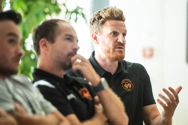 Graz99ers-Kapitän Korbinian Holzer betont, dass Erfolg ein Marathon ist.  | Foto: GEPA