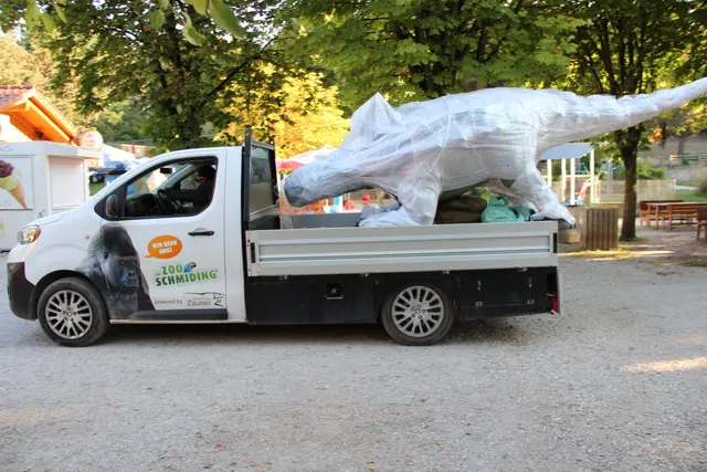 Der Zoo Schmiding in Krenglbach bekommt neue "Bewohner": Zwei österreichische Dinos in Lebensgröße werden die Tierattraktionen ergänzen. | Foto: Zoo Schmiding / Sterns